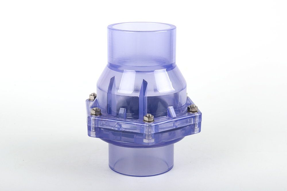 红星透明翻板式止回阀